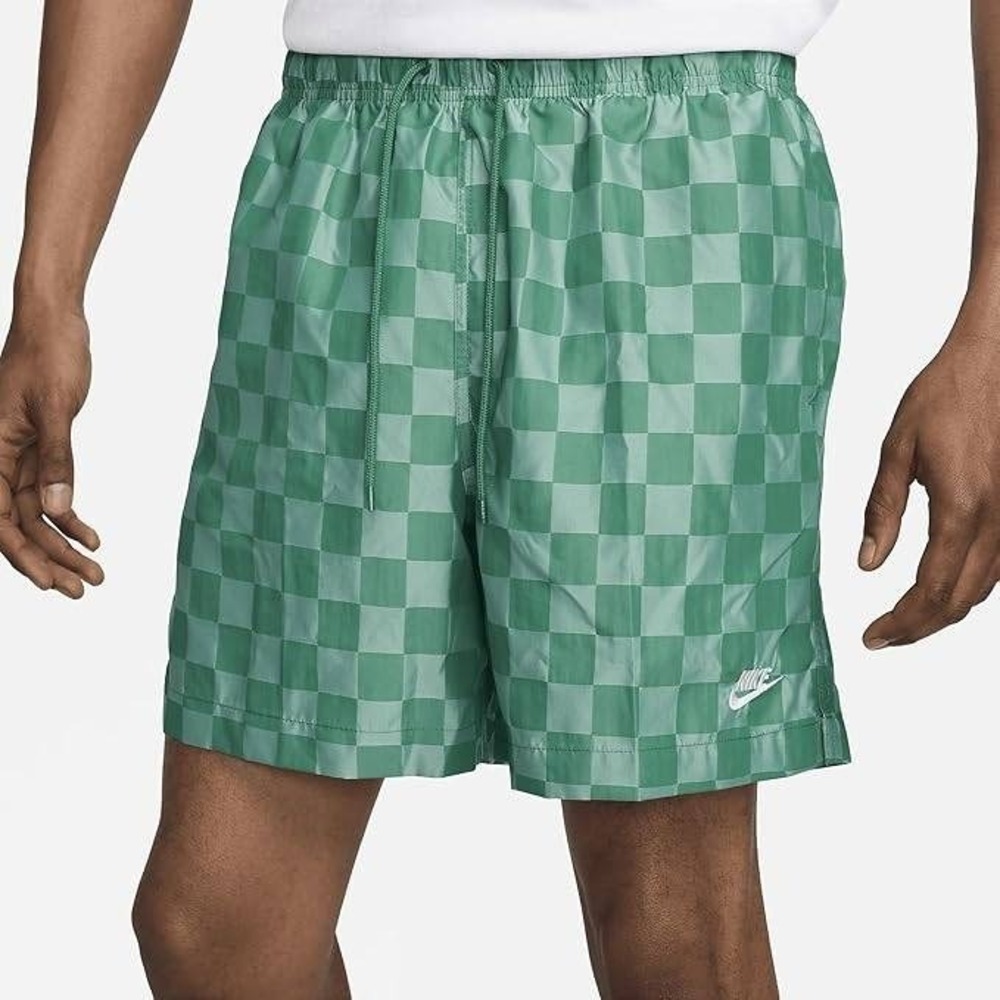 NWT Nike Club Men's Flow Shorts - Malachite/White (Large)